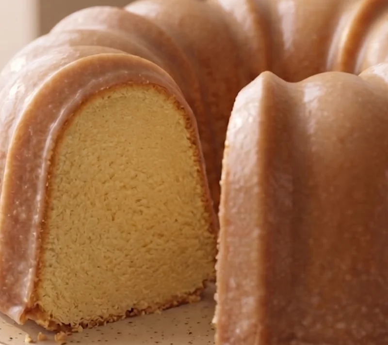 Small Lemon Glazed Bundt