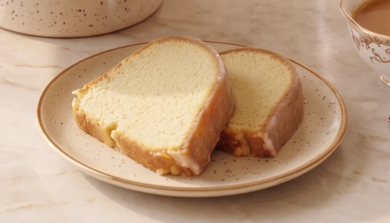 Small Lemon Glazed Bundt