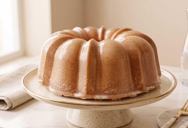 Large Lemon Glazed Bundt
