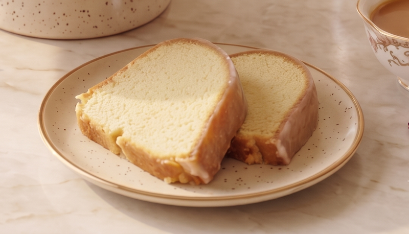 Small Lemon Glazed Bundt